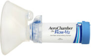 AeroChamber Plus Flow-Vu z maską dla dorosłych (Niebieski)